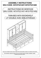 BED BATH & Beyond N701P221458 Instructions De Montage