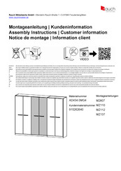 Rauch AD434.0MG4 Notice De Montage