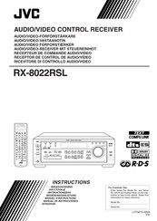 JVC RX-8022RSL Manuel D'instructions