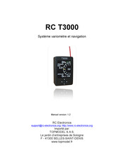 RC Electronics RC T3000 Mode D'emploi