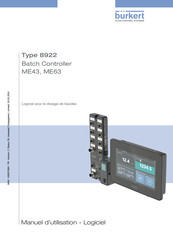 Burkert 8922 Manuel D'utilisation