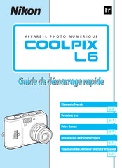 Nikon COOLPIX L6 Guide De Démarrage Rapide