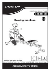 SPORTNOW A90-380V00 Instructions D'assemblage