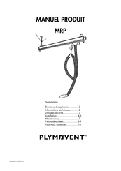 PLYMOVENT MRP Manuel Produit