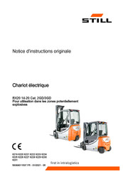 Still RX20-14C Notice D'instructions Originale