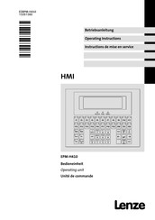 Lenze EPM-H410 Instructions De Mise En Service