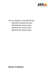 Axis Communications T8504-R Manuel D'utilisation