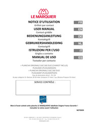 LE MARQUIER 260 DUO Notice D'utilisation