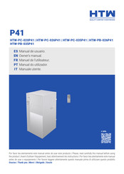 HTW P41 Manuel D'utilisation Et D'installation