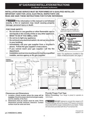 Bosch HGS5L53UC Instructions D'installation