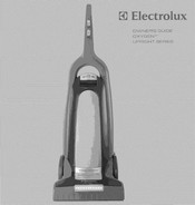 Electrolux OXYGEN3 CANISTER Série Mode D'emploi