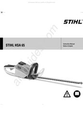 Stihl HSA 65 Notice D'emploi