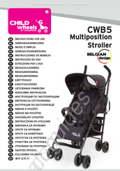 CHILDHOME CHILD wheels CWB5 Mode D'emploi