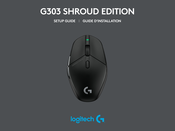 Logitech G303 SHROUD EDITION Mode D'emploi