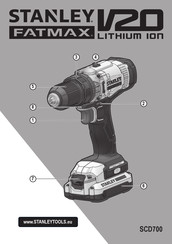 Stanley FATMAX SCD700 Traduction De La Notice D'instructions Originale