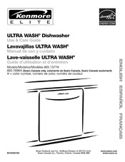 Kenmore ELITE ULTRA WASH 665.1377 Serie Guide D'utilisation Et D'entretien