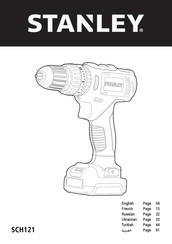 Stanley SCH121 Mode D'emploi