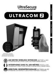 UltraSecure ULTRACOM 2 Mode D'emploi