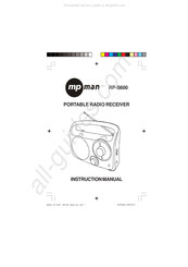 MPMan RP-S600 Manuel D'instructions