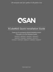 Qsan XN3002T Guide D'installation Rapide