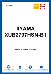 Iiyama ProLite XUB2797HSN-B1 Manuel