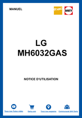 LG MH6032GAS Manuel Du Propriétaire