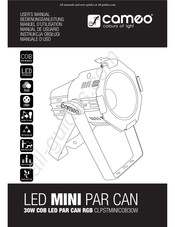 Cameo CLPSTMINICOB30W Manuel D'utilisation