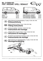 ConWys AG 21500610C Instructions De Montage