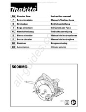 Makita 5008MG Manuel D'instructions