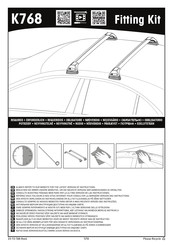 Yakima K768 Instructions De Montage