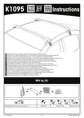 Yakima K1095 Instructions De Montage