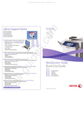 Xerox WorkCentre 6400S Guide D'utilisation