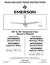 Emerson HF948BS02 Mode D'emploi