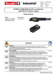 Desoutter SLB001-L1000-SWS Mode D'emploi