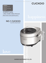 Cuckoo CR-0810F Serie Mode D'emploi