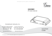 Grandstream Networks GXV3501 Guide De Démarrage Rapide