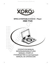 Xoro HSD 7105 Manuel D'emploi