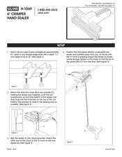 Uline H-1069 Manuel D'utilisation