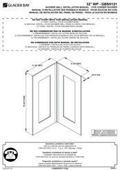 Glacier bay GBSH121 Manuel D'installation