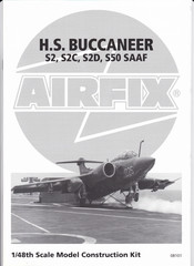 AIRFIX H.S. BUCCANEER S2C Mode D'emploi