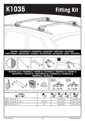 Yakima K1035 Instructions De Montage