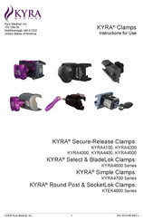 KYRA MEDICAL KTEK4800 Serie Manuel D'instructions