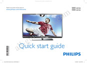 Philips 40PFL5527K/12 Guide De Démarrage Rapide