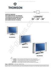 THOMSON 20LB020S4 Documentation Technique