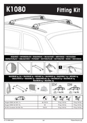 Yakima K1080 Instructions De Montage