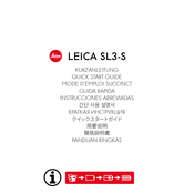 Leica SL3-S Mode D'emploi Succinct