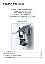 Num'axes CAM1071 Guide D'utilisation