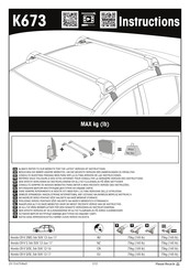 Yakima K673 Instructions De Montage