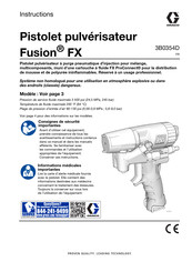 Graco Fusion FX Manuel D'instructions