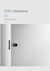 Ojmar OTS 20 Batteryless Guide Rapide